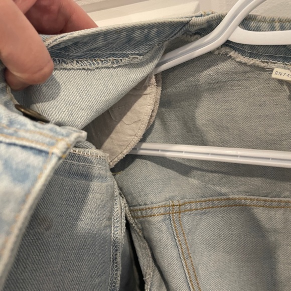 Vintage 90s Santana parasuco jean denim jacket with chain detail - Picture 12 of 12